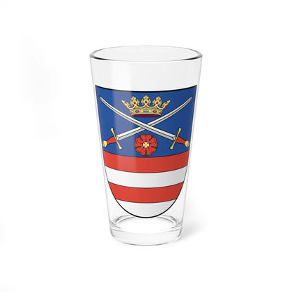 Coa Slovakia Town Kežmarok (Slovakia) (Coat of Arms) Pint Glass 16oz 16oz - Go Mug Yourself