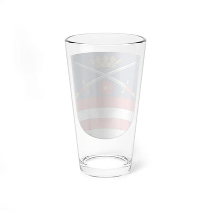 Coa Slovakia Town Kežmarok (Slovakia) (Coat of Arms) Pint Glass 16oz - Go Mug Yourself