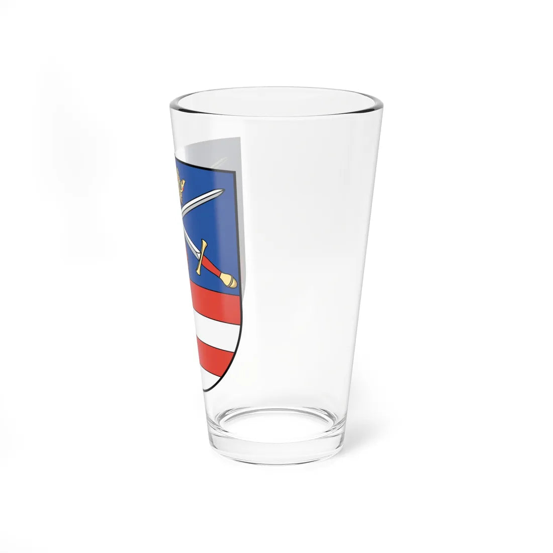 Coa Slovakia Town Kežmarok (Slovakia) (Coat of Arms) Pint Glass 16oz - Go Mug Yourself
