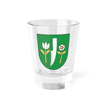 Coa Slovakia Town Lekenye (Slovakia) (Coat of Arms) Shot Glass 1.5oz 1.5oz - Go Mug Yourself