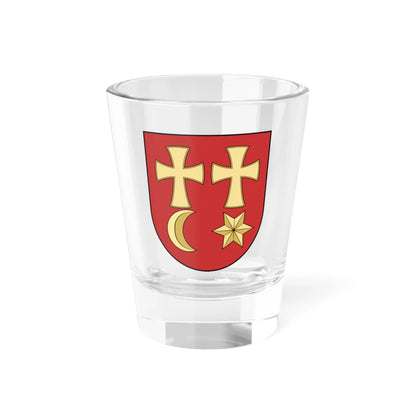 Coa Slovakia Town Nagykapos (Slovakia) (Coat of Arms) Shot Glass 1.5oz 1.5oz - Go Mug Yourself