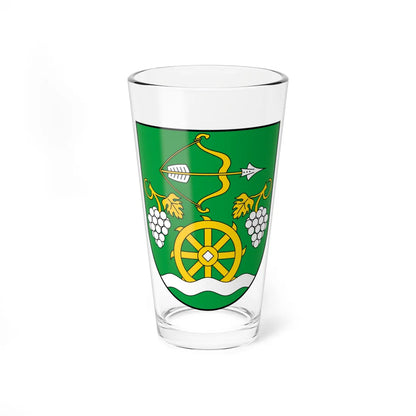 Coa Slovakia Town Nyitranagykér (Slovakia) (Coat of Arms) Pint Glass 16oz 16oz - Go Mug Yourself