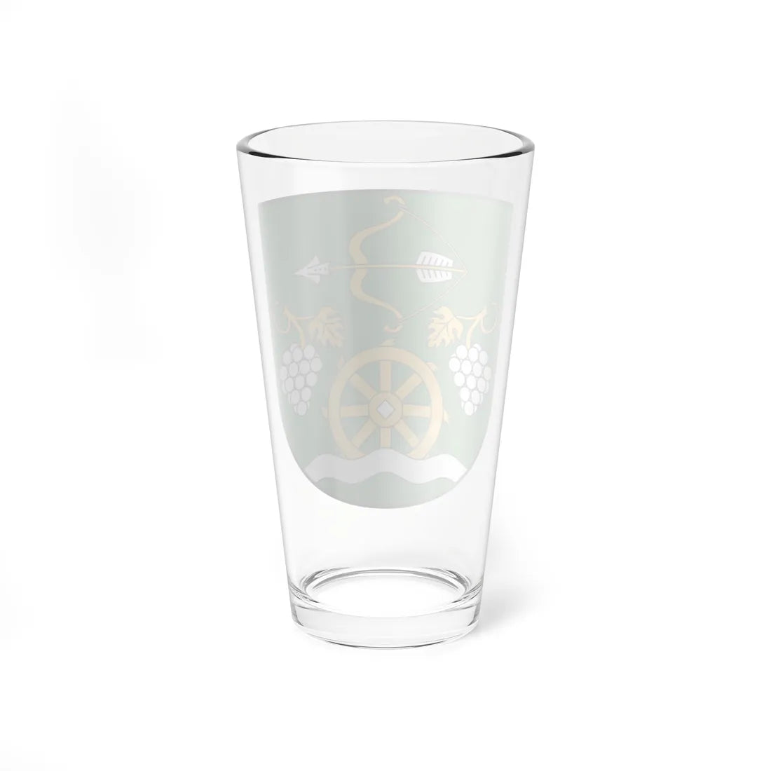 Coa Slovakia Town Nyitranagykér (Slovakia) (Coat of Arms) Pint Glass 16oz - Go Mug Yourself