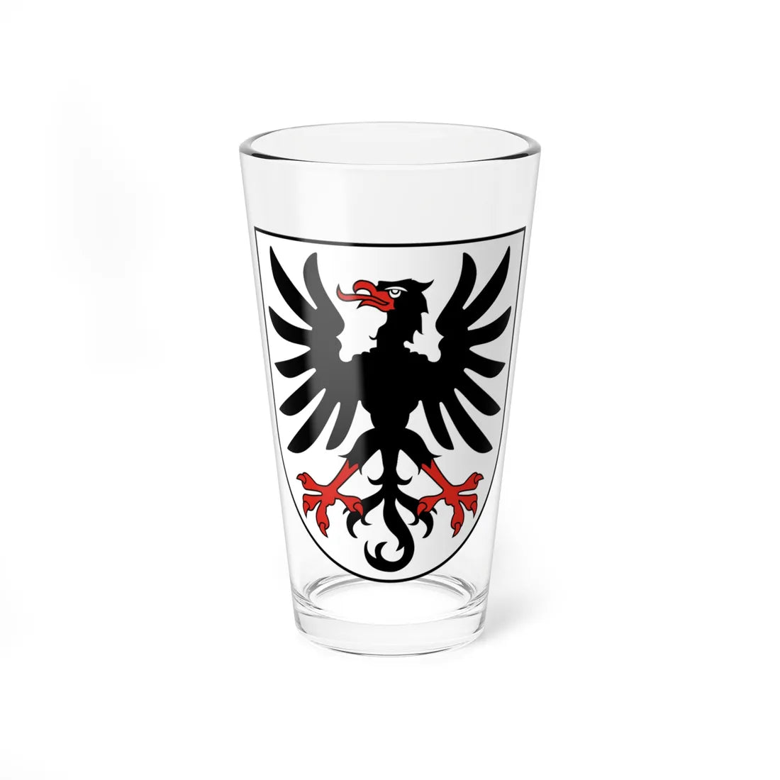 Coa Slovakia Town Rimavská Sobota (Slovakia) (Coat of Arms) Pint Glass 16oz 16oz - Go Mug Yourself