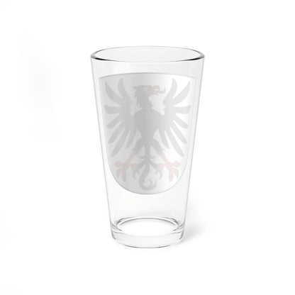 Coa Slovakia Town Rimavská Sobota (Slovakia) (Coat of Arms) Pint Glass 16oz - Go Mug Yourself