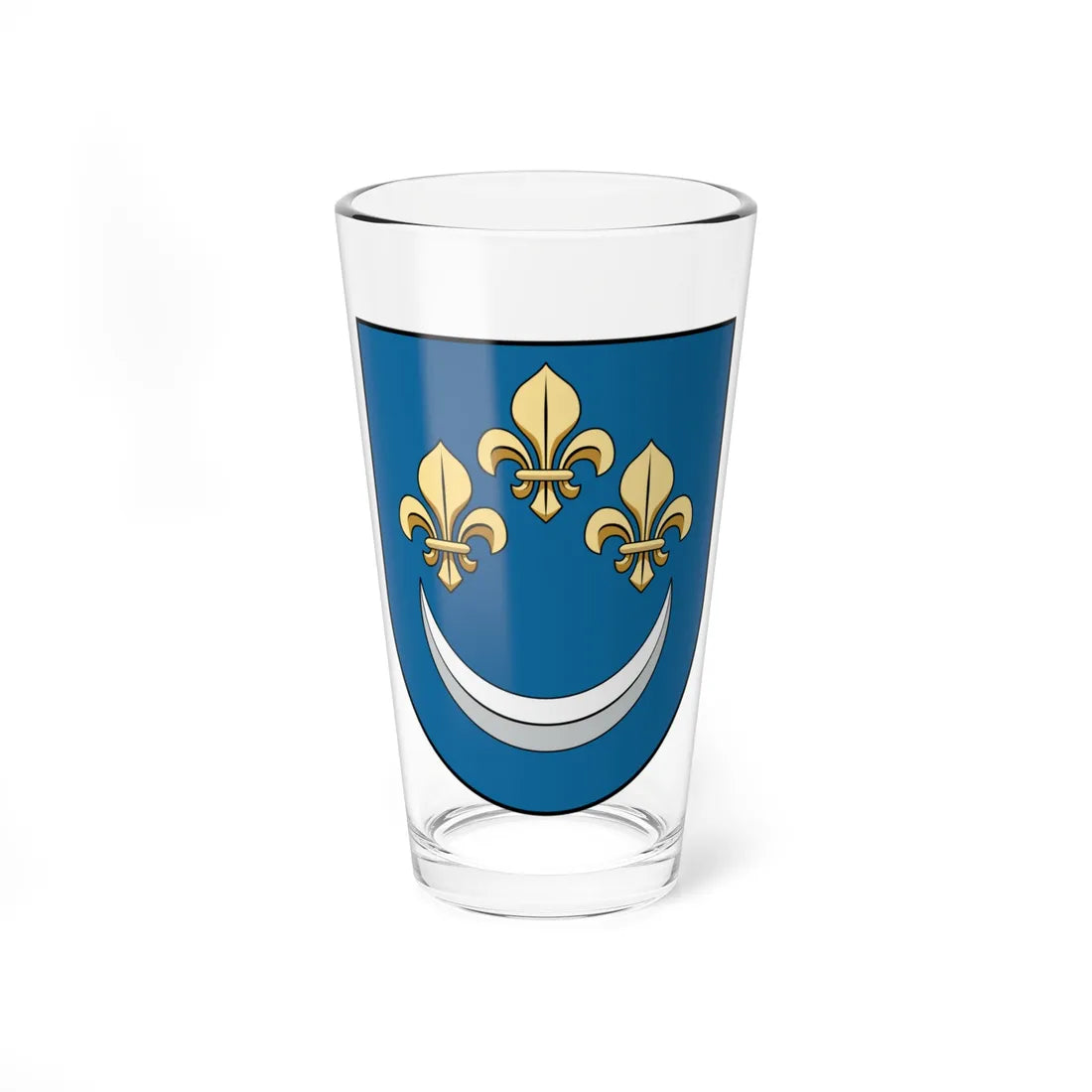 Coa Slovakia Town Spišská Stará Ves (Slovakia) (Coat of Arms) Pint Glass 16oz 16oz - Go Mug Yourself