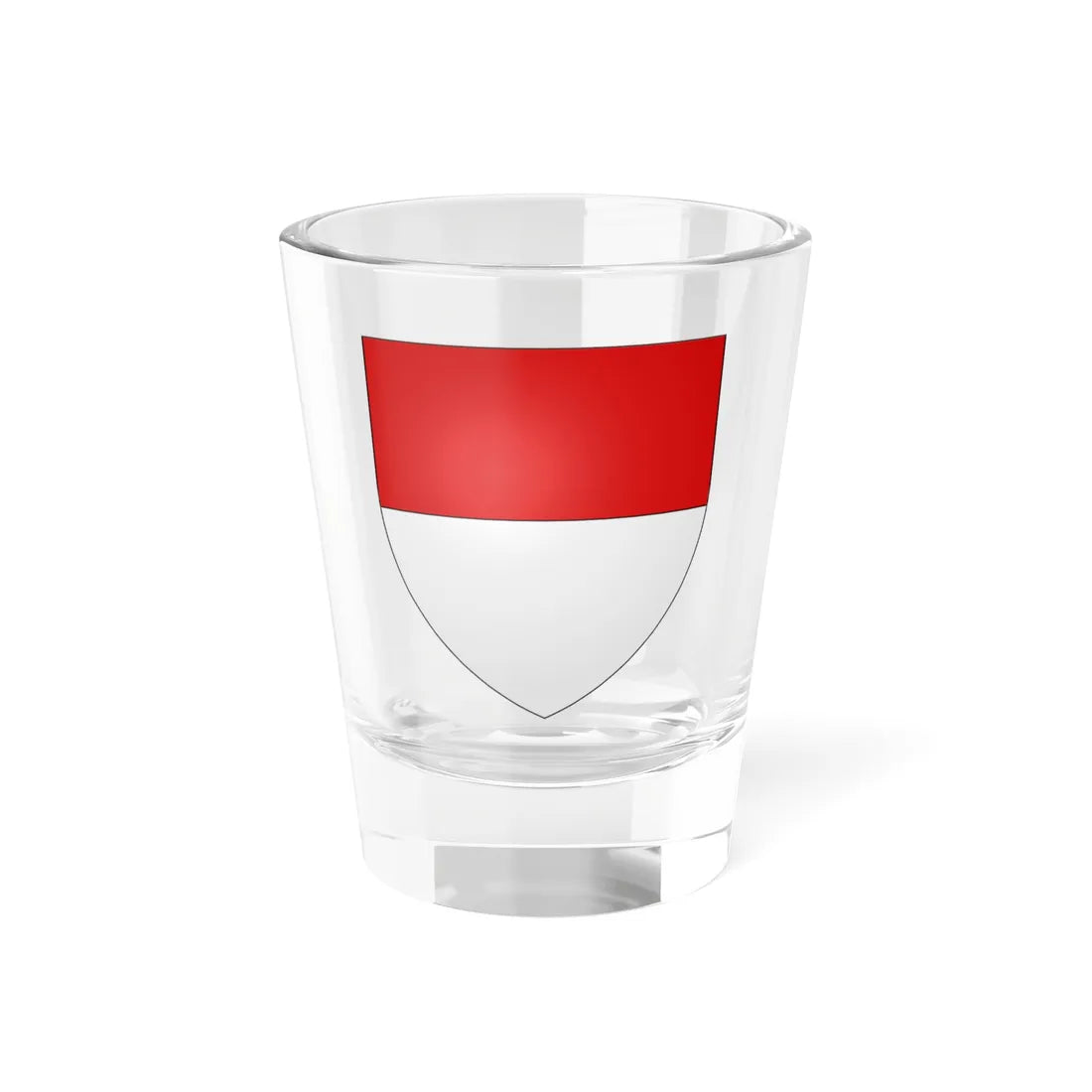 CoA Solothurn Canton (Switzerland) (Coat of Arms) Shot Glass 1.5oz 1.5oz - Go Mug Yourself