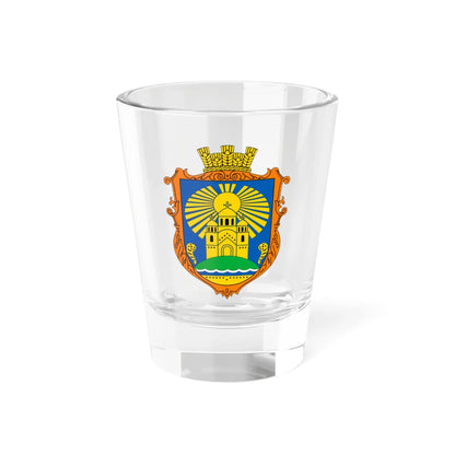 COA Sophiivska Borshchahivka Kyivska Ukraine UHT (Ukraine) (Coat of Arms) Shot Glass 1.5oz 1.5oz - Go Mug Yourself