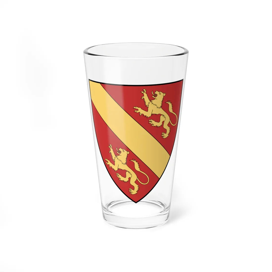Coa Switzerland Family Habsbourg from Kybourg (Switzerland) (Coat of Arms) Pint Glass 16oz 16oz - Go Mug Yourself