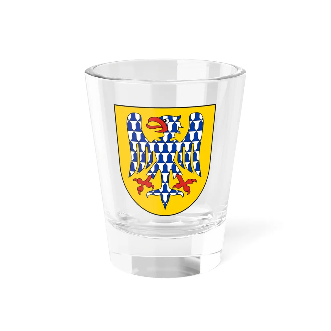 Coa Switzerland Town Waldenburg (Switzerland) (Coat of Arms) Shot Glass 1.5oz 1.5oz - Go Mug Yourself