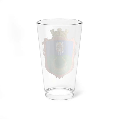 COA Tarasivka Kyivska Ukraine (Ukraine) (Coat of Arms) Pint Glass 16oz - Go Mug Yourself