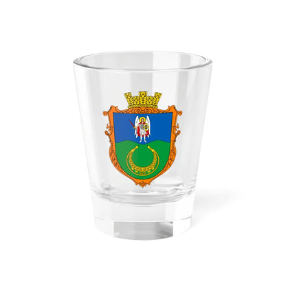 COA Tarasivka Kyivska Ukraine (Ukraine) (Coat of Arms) Shot Glass 1.5oz 1.5oz - Go Mug Yourself