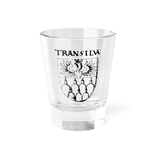 Coa Transylvania Country History v4 (Oman) (Coat of Arms) Shot Glass 1.5oz 1.5oz - Go Mug Yourself