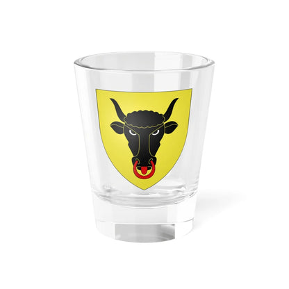 CoA Uri Canton (Switzerland) (Coat of Arms) Shot Glass 1.5oz 1.5oz - Go Mug Yourself