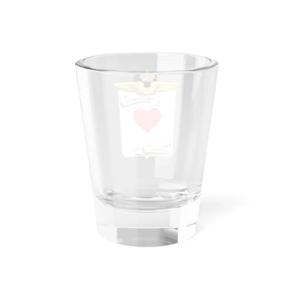 CoA VIII Squadriglia Caproni - heart (Italy) (Coat of Arms) Shot Glass 1.5oz - Go Mug Yourself