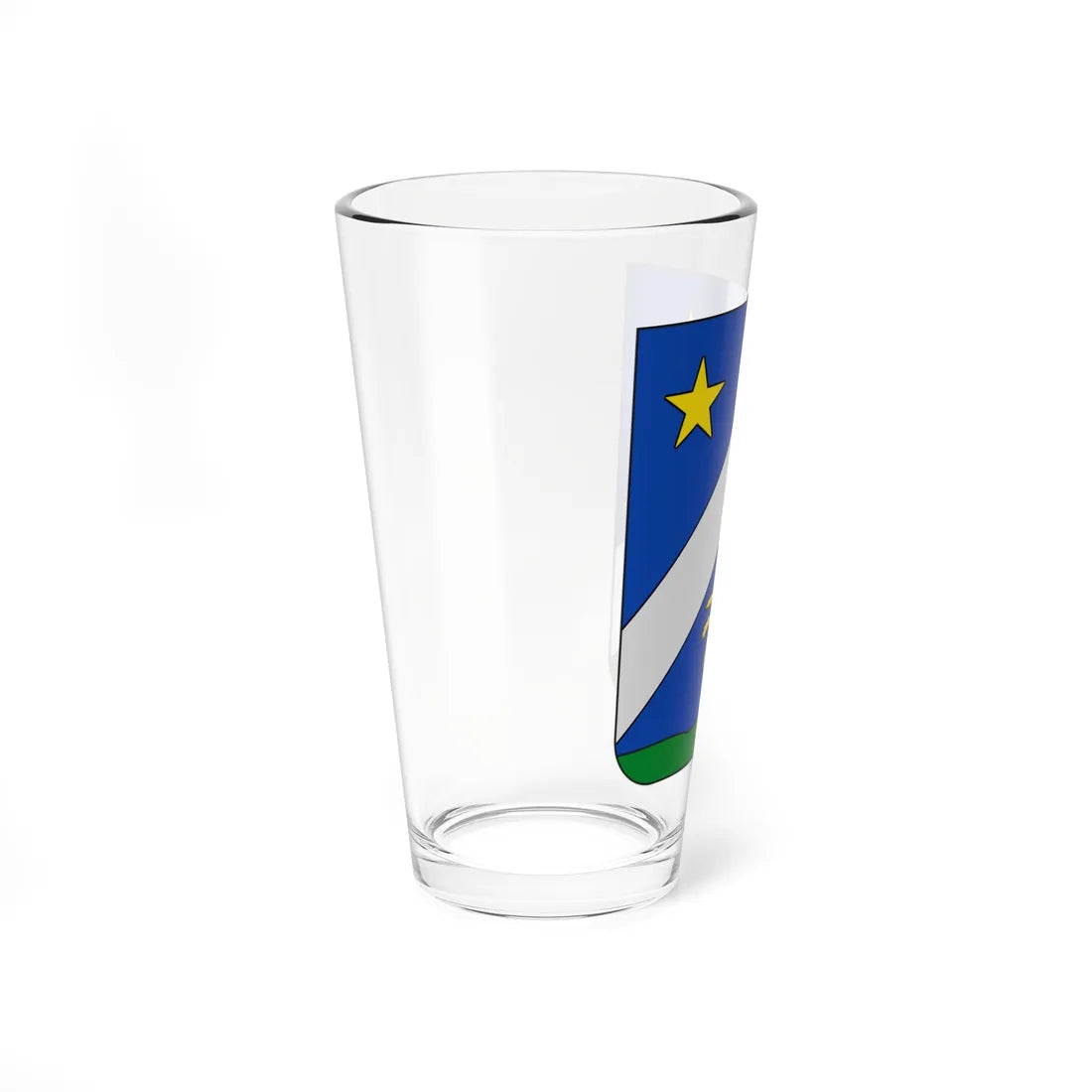COA Viscount of Abaeté FIAV colors (Brazil) (Coat of Arms) Pint Glass 16oz - Go Mug Yourself