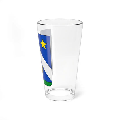 COA Viscount of Abaeté FIAV colors (Brazil) (Coat of Arms) Pint Glass 16oz - Go Mug Yourself