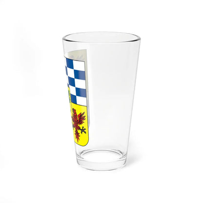 COA Viscount of Aguiar de Toledo (Brazil) (Coat of Arms) Pint Glass 16oz - Go Mug Yourself
