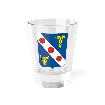 COA Viscount of Mecejana (Brazil) (Coat of Arms) Shot Glass 1.5oz 1.5oz - Go Mug Yourself