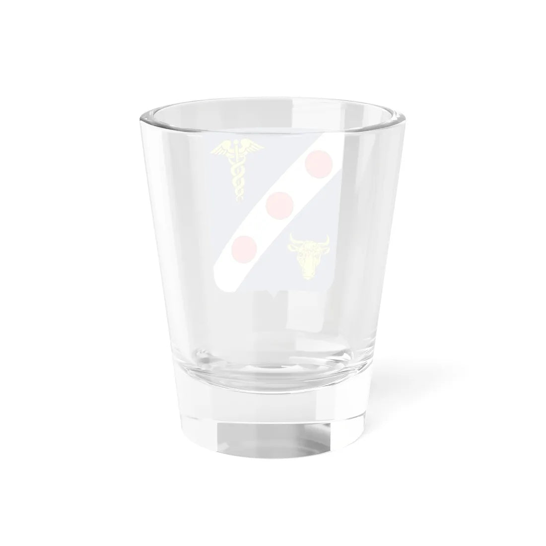 COA Viscount of Mecejana (Brazil) (Coat of Arms) Shot Glass 1.5oz - Go Mug Yourself