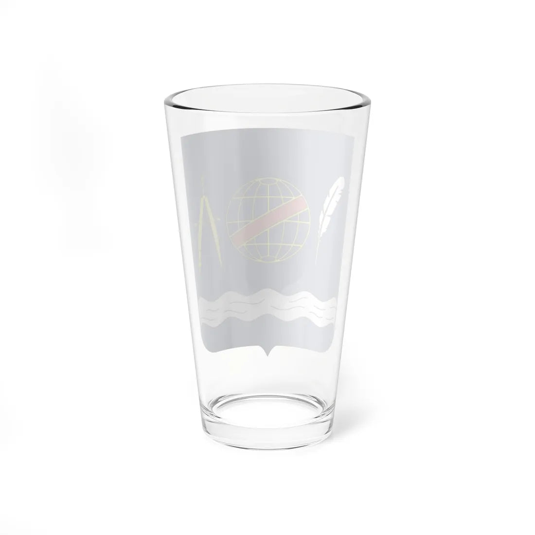 COA Viscount of Rio Branco (Brazil) (Coat of Arms) Pint Glass 16oz - Go Mug Yourself