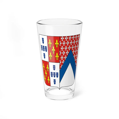 COA Viscount of Suaçuna (Brazil) (Coat of Arms) Pint Glass 16oz 16oz - Go Mug Yourself