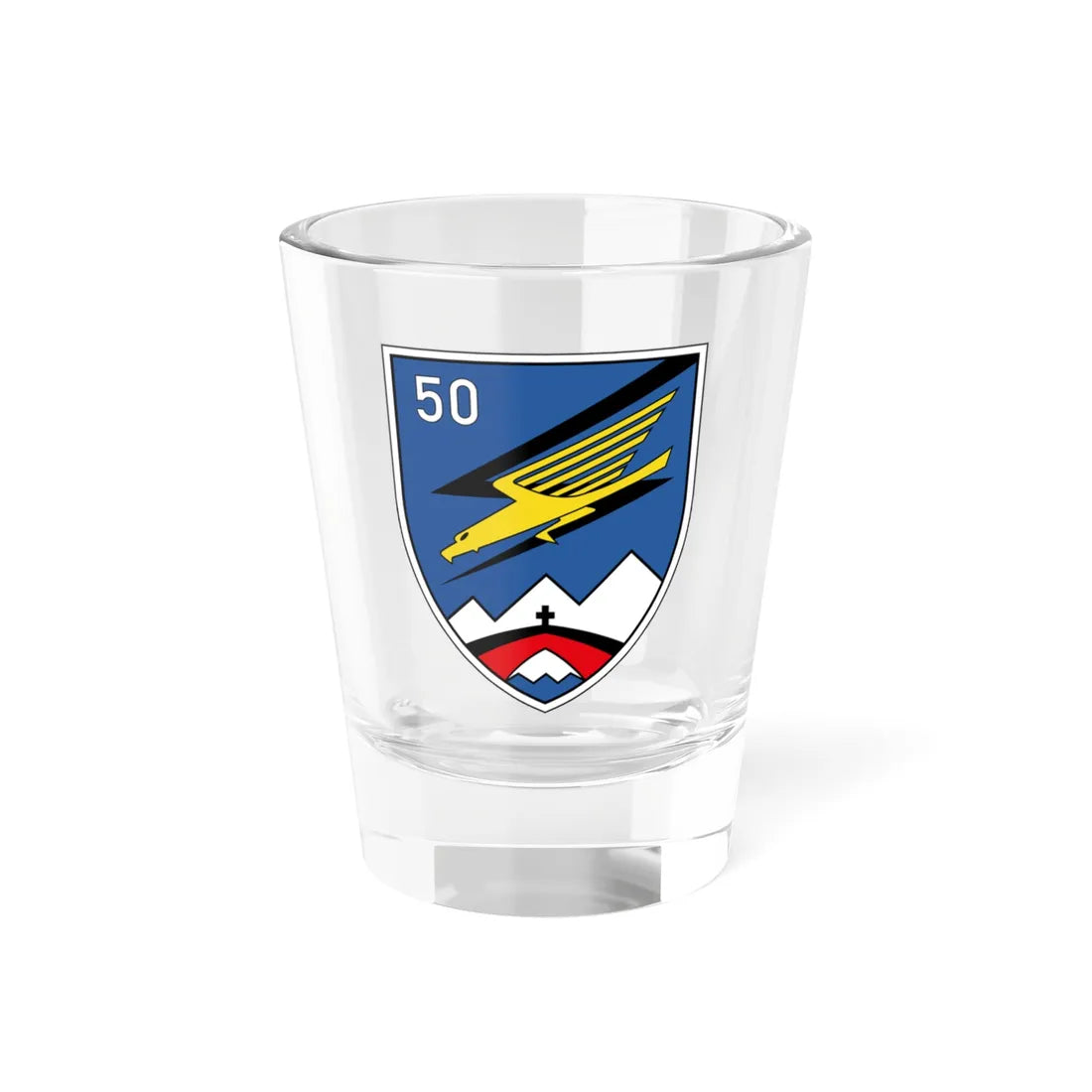 COA WaSLw 50 (Germany) (Coat of Arms) Shot Glass 1.5oz 1.5oz - Go Mug Yourself