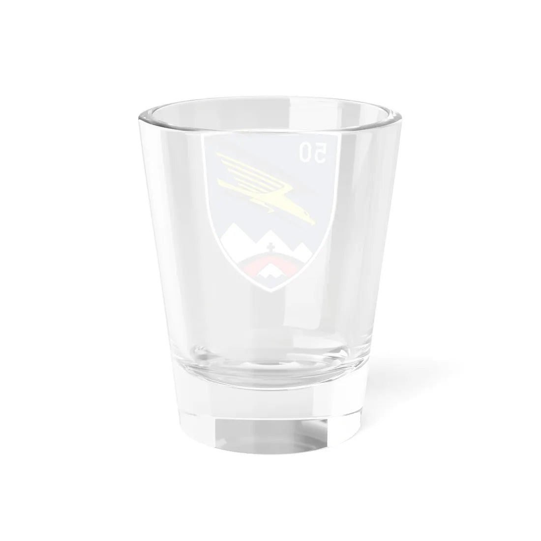 COA WaSLw 50 (Germany) (Coat of Arms) Shot Glass 1.5oz - Go Mug Yourself