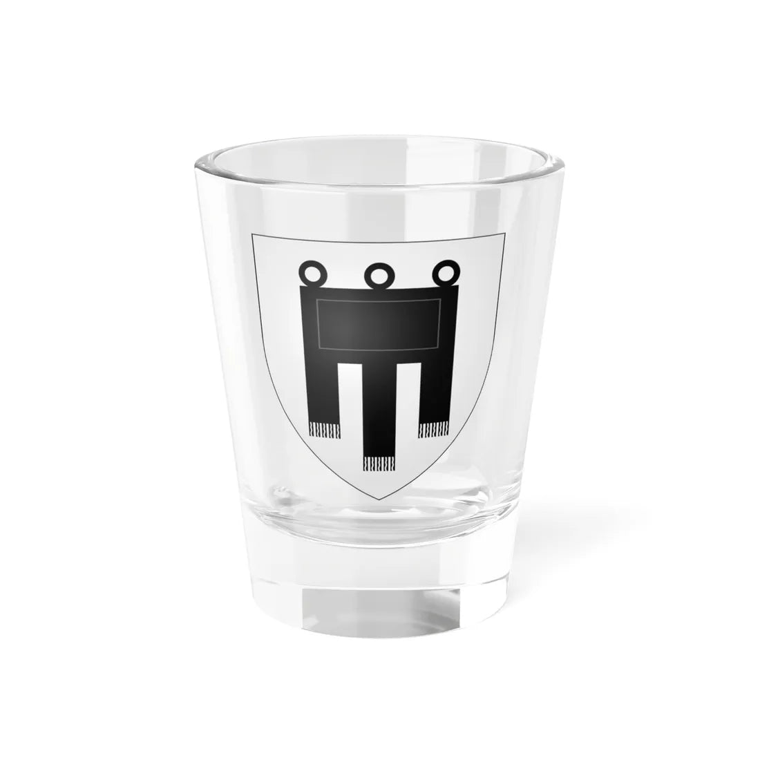 CoA Werdenberg-Heiligenberg County (Switzerland) (Coat of Arms) Shot Glass 1.5oz 1.5oz - Go Mug Yourself