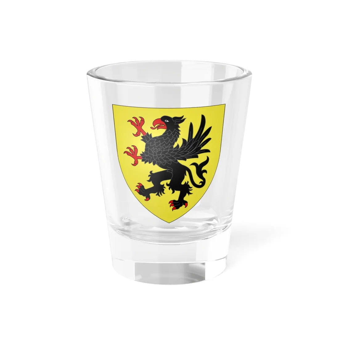 CoA Wildenberg Barony Graubünden (Switzerland) (Coat of Arms) Shot Glass 1.5oz 1.5oz - Go Mug Yourself