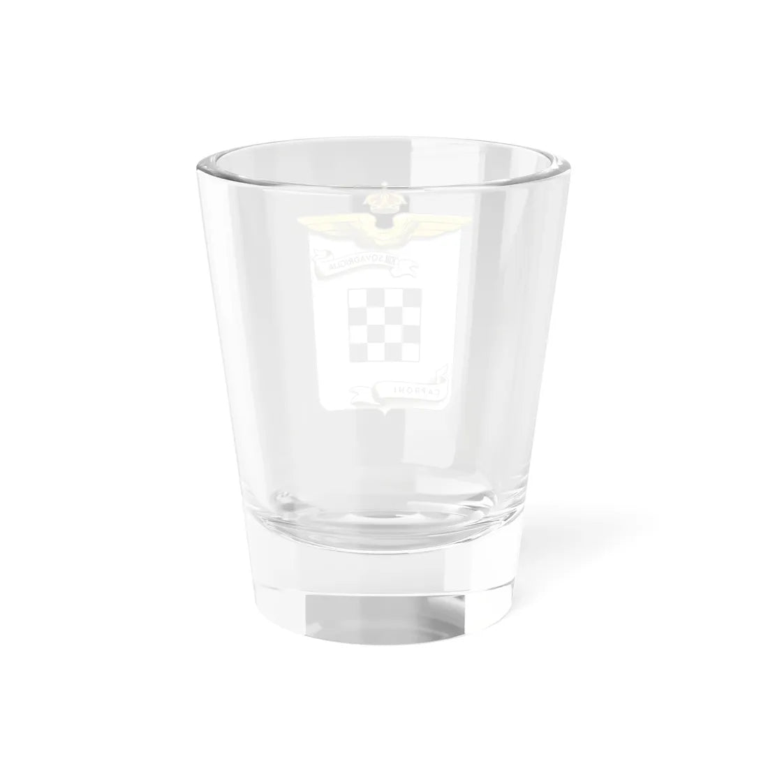 CoA XIII Squadriglia Caproni (Italy) (Coat of Arms) Shot Glass 1.5oz - Go Mug Yourself