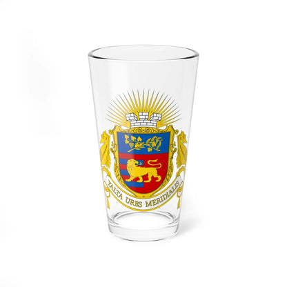 COA Yalta Krym (Ukraine) (Coat of Arms) Pint Glass 16oz 16oz - Go Mug Yourself