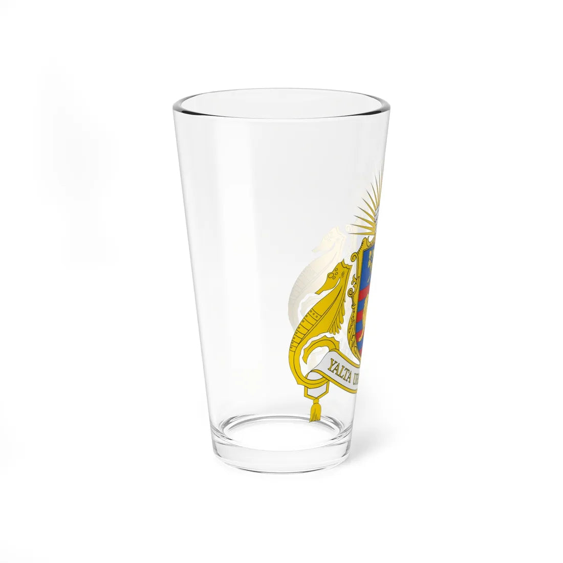 COA Yalta Krym (Ukraine) (Coat of Arms) Pint Glass 16oz - Go Mug Yourself