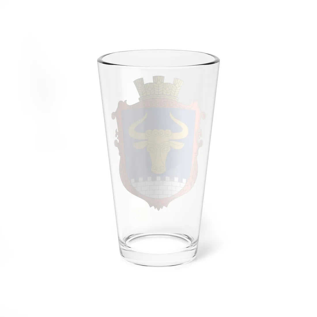 COA Zavorychi Kyivska Ukraine UHT (Ukraine) (Coat of Arms) Pint Glass 16oz - Go Mug Yourself