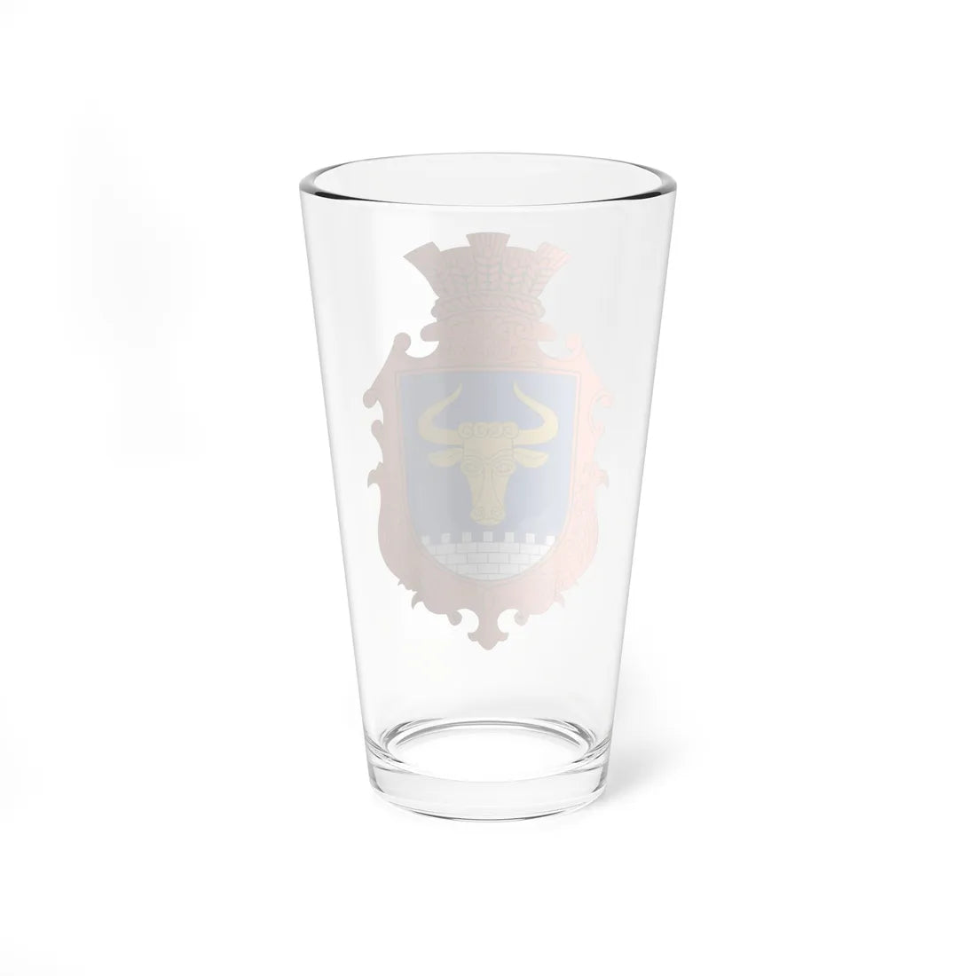 COA Zavorychi Kyivska Ukraine (Ukraine) (Coat of Arms) Pint Glass 16oz - Go Mug Yourself