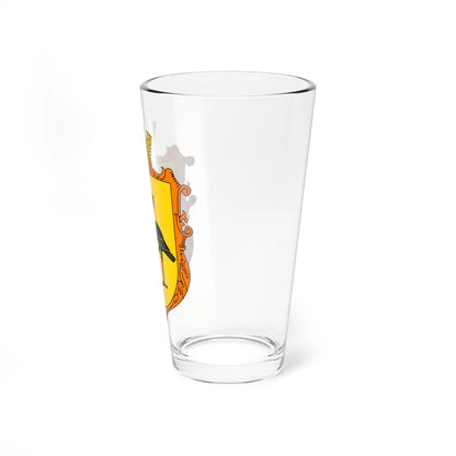 COA Zhornivka Kyivska Ukraine (Ukraine) (Coat of Arms) Pint Glass 16oz - Go Mug Yourself