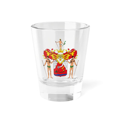CoA Zybin (Russia) (Coat of Arms) Shot Glass 1.5oz 1.5oz - Go Mug Yourself
