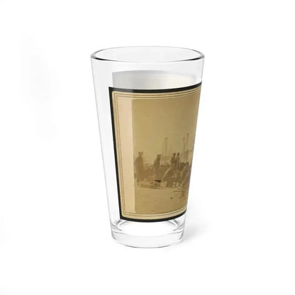 Coaling Admiral Farragut's Fleet At Baton Rouge, Louisiana (U.S. Civil War) Pint Glass 16oz - Go Mug Yourself