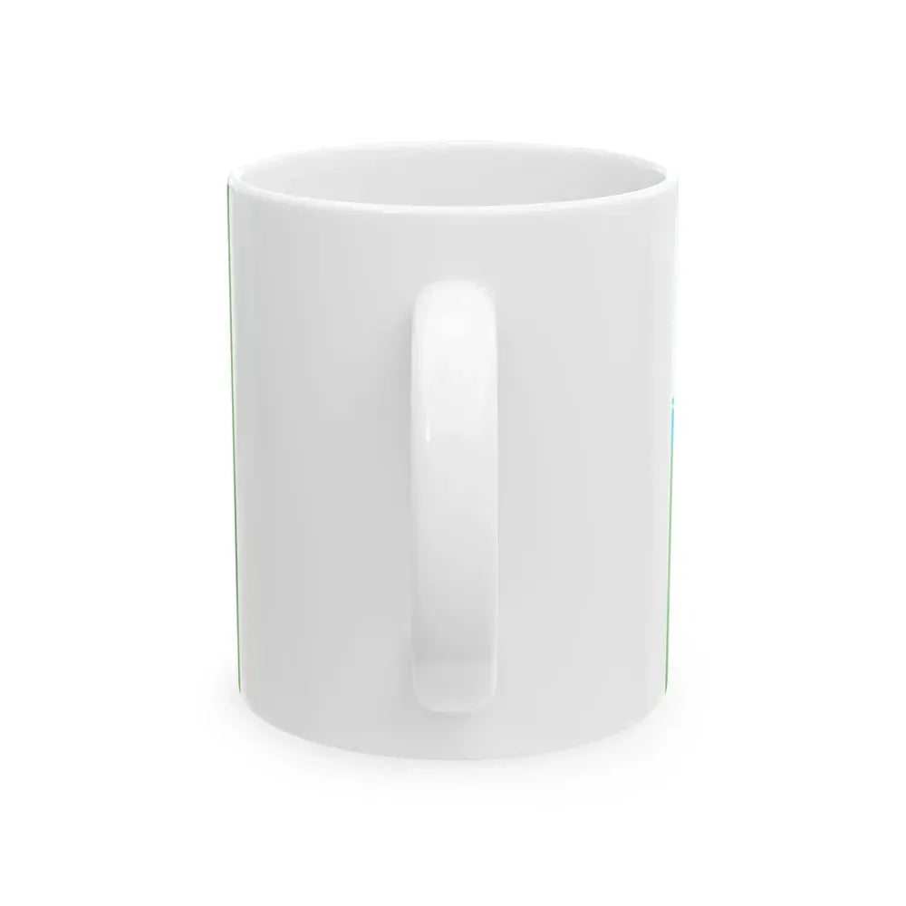 Coast Guard Flag of Azerbaijan (Azerbaijan) White Coffee Mug - Go Mug Yourself