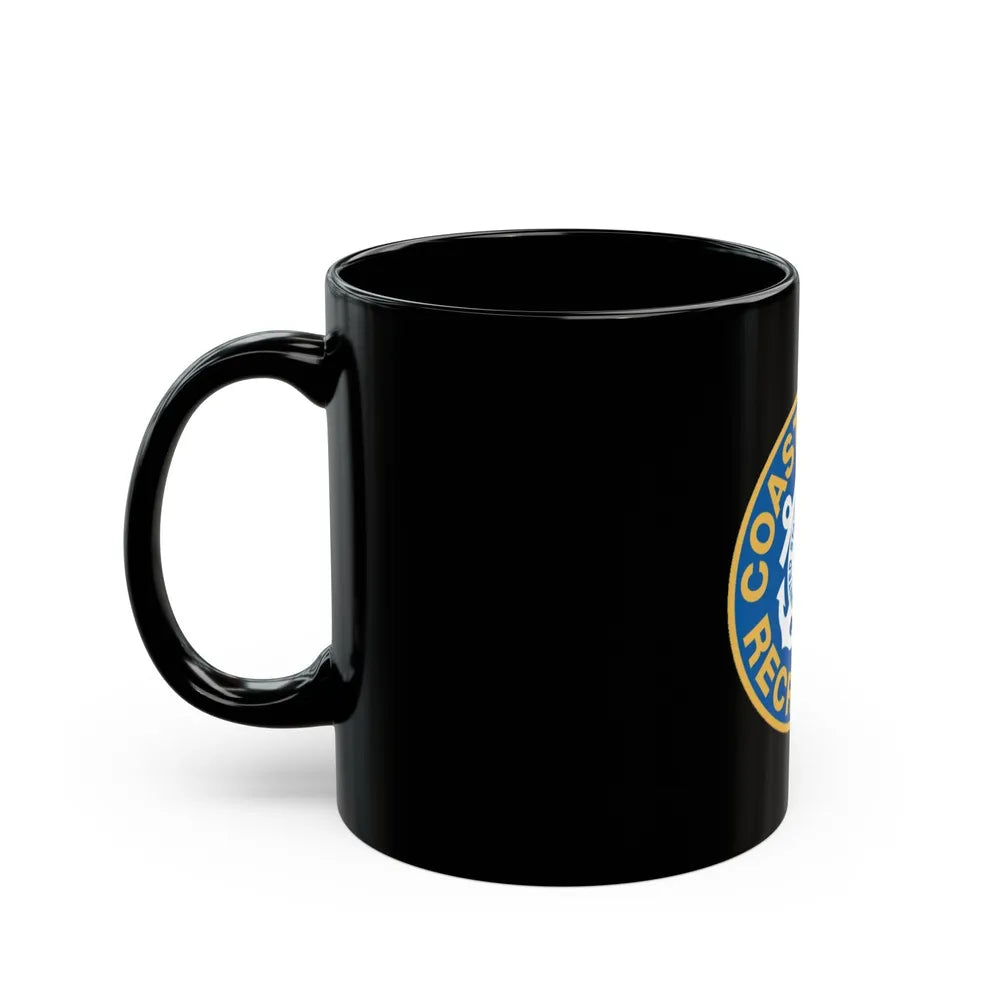 Coast Guard Recruiting (U.S. Coast Guard) Black Coffee Mug-Go Mug Yourself