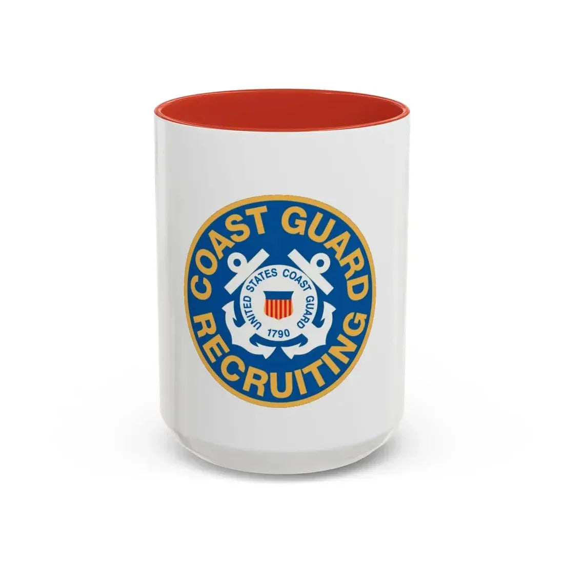 Coast Guard Recruiting (U.S. Coast Guard) Accent Coffee Mug - Go Mug Yourself