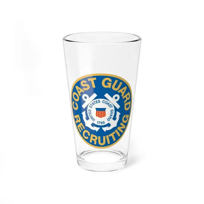Coast Guard Recruiting (U.S. Coast Guard) Pint Glass 16oz 16oz - Go Mug Yourself