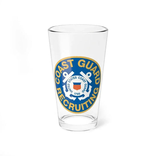 Coast Guard Recruiting (U.S. Coast Guard) Pint Glass 16oz 16oz - Go Mug Yourself
