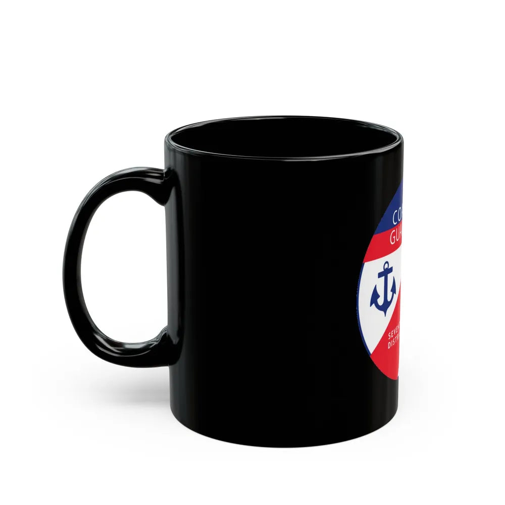 Coast Guard Seventh District (U.S. Coast Guard) Black Coffee Mug-Go Mug Yourself