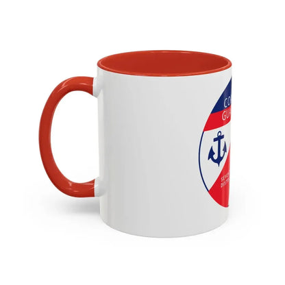 Coast Guard Seventh District (U.S. Coast Guard) Accent Coffee Mug - Go Mug Yourself