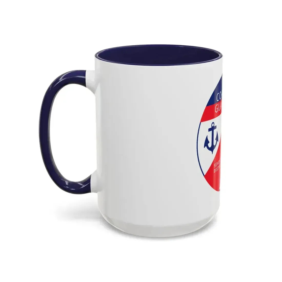 Coast Guard Seventh District (U.S. Coast Guard) Accent Coffee Mug - Go Mug Yourself