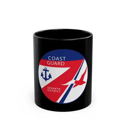 Coast Guard Seventh District (U.S. Coast Guard) Black Coffee Mug 11oz - Go Mug Yourself