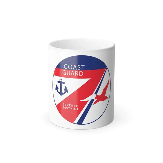 Coast Guard Seventh District (U.S. Coast Guard) Color Changing Coffee Mug 11oz - Go Mug Yourself