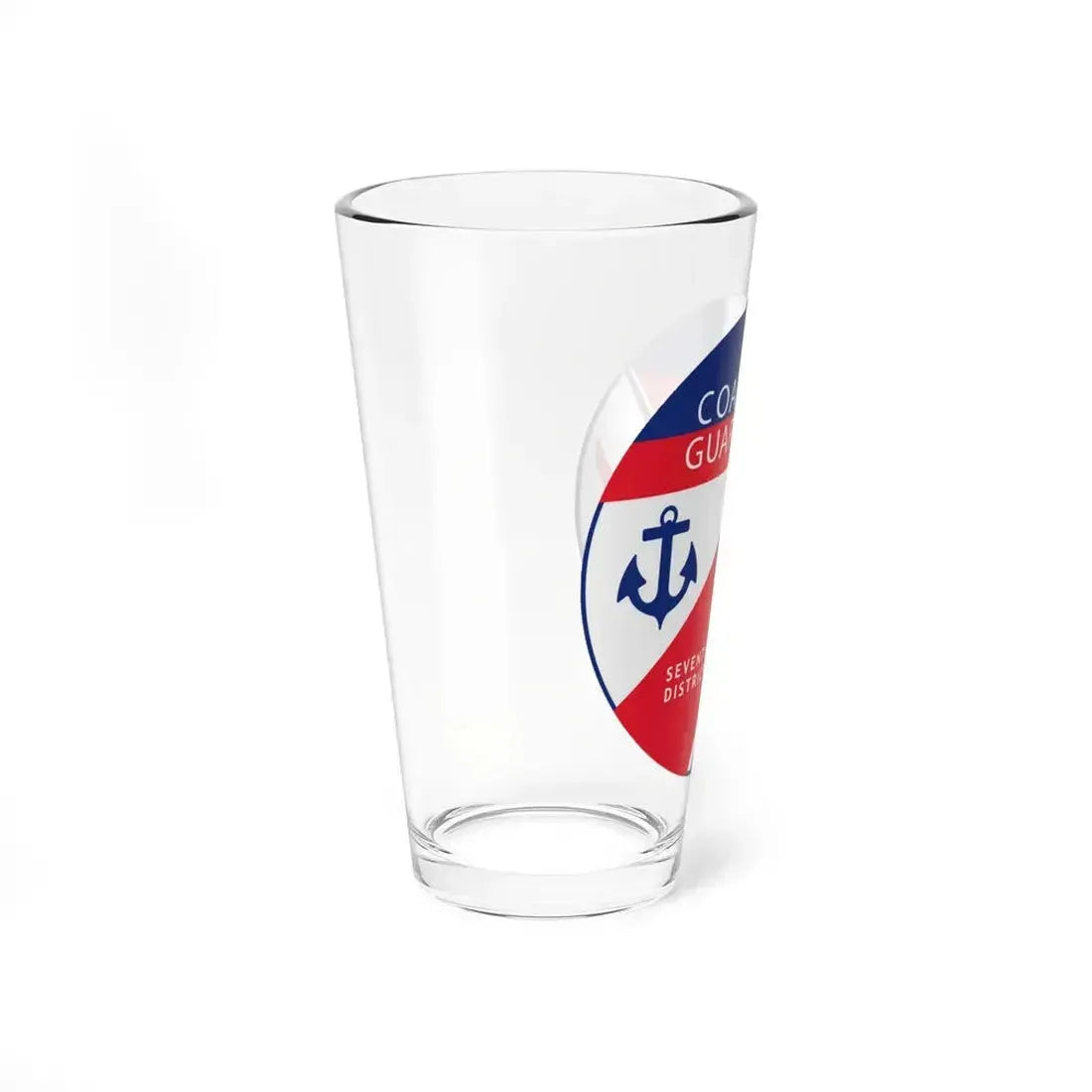 Coast Guard Seventh District (U.S. Coast Guard) Pint Glass 16oz - Go Mug Yourself