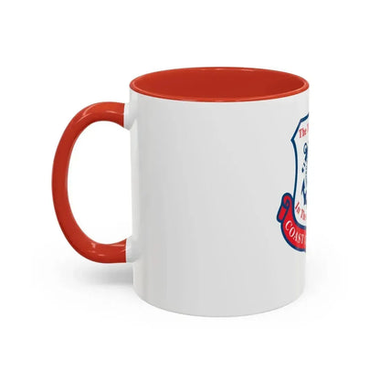 Coast Guard Wife (U.S. Coast Guard) Accent Coffee Mug - Go Mug Yourself